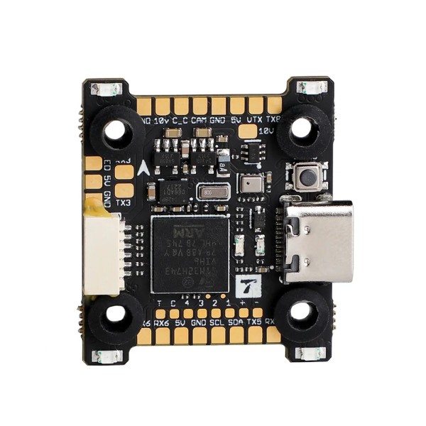 T-MOTOR H7 Mini DUAL BEC Dshot600 3-6S STM32H743 Flight Controller for RC Parts Accs Recommended for F60 PRO V Motor 20x20mm